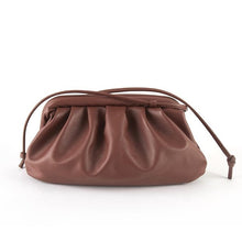 Load image into Gallery viewer, Bag For Women Cloud bag Soft Leather Madame Bag Single Shoulder Slant Dumpling Bag Handbag Day Clutches bags Messenger Bag