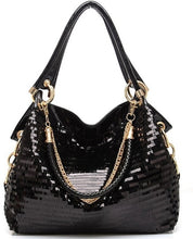 Load image into Gallery viewer, Extravagance Fashion New Style Sequin Patent Leather WOMEN'S Bag High-End Korean-style Casual Versatile Hand Shoulder Bag Women'
